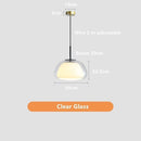 DecorBites™ Glass Jelly Pendant Lamp: Minimalist Luxury Design for Home Living Room Bedroom