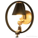 DecorBites™ Birdie Wall Lamp: Modern Nordic Wood Bedroom Light