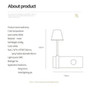 DecorBites™ LED USB Wall Lamp with Switch Night Light for Study/Bedroom - Creative Design