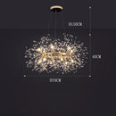 DecorBites™ LED Pendant Chandeliers for Living and Dining Room - Modern Indoor Hanging Light