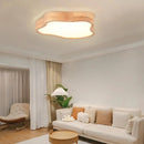 DecorBites™ Cloud Shape Wooden LED Ceiling Light for Modern Nordic Home Living Room Surface Fixture