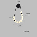 DecorBites™ LED Fancy Necklace Wall Lamp for Bedside & Living Room