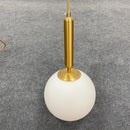 DecorBites™ Glass Ball LED Pendant Chandelier for Bedroom Dining Room Kitchen Island