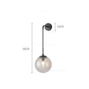 DecorBites™ Glass Ball Wall Lamps for Bedroom, Staircase, Corridor - Modern Nordic Design