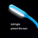DecorBites™ LED Book Light: Portable USB Lamp for Power Bank/Computer, Protect Eyesight