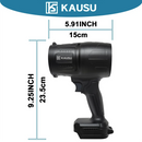 Cordless Electric Blower Jet Fan Lithium Battery Powered Handheld Dust Leafs Snow Removal Power Tool For Makita 18V Battery