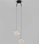 DecorBites™ Double Glass Ball Pendant Light Fixture for Bedroom Ceiling Lighting