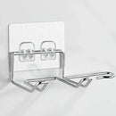 DecorBites™ Hair Care Organizer: Wall-Mounted Storage Shelf for Hair Dryer & Straightener