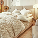 DecorBites™ Dual Use Cashmere Duvet Cover: Winter Warm Plush Blanket with Double-sided Fleece