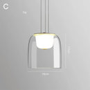 DecorBites™ Glass Pendant Lights Simple Indoor Home Decor Lighting for Living Room and Dining Room