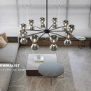 DecorBites™ LED Pendant Chandelier: Stylish Ceiling Lamp for Bedroom, Living Room Decor