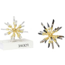 DecorBites™ Crystal Metal Sea Urchin Figurine Home Decor Ornament
