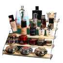 DecorBites™ Acrylic Makeup Organizer Display Stand - 5 Layer Clear Cosmetic Holder