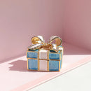 DecorBites™ Knot Ribbon Jewelry Box: Bow Shaped Ring Earring Organizer & Gift Container
