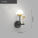 DecorBites™ Kids Astronaut Wall Lamp: Modern Space Theme Bedroom Light Fixture