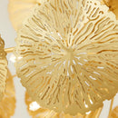 DecorBites™ Industrial Nordic Lotus Leaf Wall Sconce: Retro Loft Style for Home, Hotel, Aisle