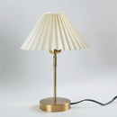 DecorBites™ Adjustable Pleated Table Lamps: Modern Nordic Retro LED Desk Lamp for Living Room, Bedroom.