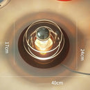 DecorBites™ LED Wall Lamp: Ultra Modern UFO Style for Living Room, Bedroom, Hotel Atmosphere