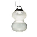 DecorBites™ Black & White Glass Chandelier | Minimalist Nordic Bedroom Decor Floor Lamp