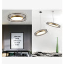 DecorBites™ Elegant LED Dual Purpose Chandelier for Modern Living Spaces