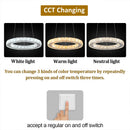 DecorBites™ Crystal LED Pendant Chandelier for Home Décor - Modern Art Fixture