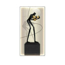 Abstract Figure Luminous Canvas Painting Wall Lamps by DecorBites™