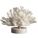 DecorBites™ Coral Crystal Tree Glass Vase Metal Frame Resin Ocean Figurines, Home Decor