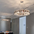 DecorBites™ Crystal Chandelier: Postmodern Luxury Pendant for Living Room, Bedroom, and Restaurant