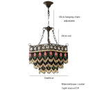 DecorBites™ French Brass Crystal Ceiling Chandelier | Classic European Hanging Lamps