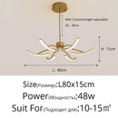 DecorBites™ LED Chandeliers for Modern Living Room Bedroom Study Kitchen Lighting