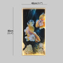 DecorBites™ Gold Fish LED Picture Wall Light for Home Decor & Bedroom Aisle