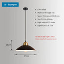 DecorBites™ Iron Industrial Chandeliers, Nordic Pendant Light for Home, Retro Loft Hanging Lamps