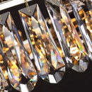 DecorBites™ Gold Crystal Chandelier: Luxury Lighting for Dining Living Bedroom Kitchen Island
