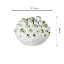 DecorBites™ Coral Ball Ceramic Ornaments: Coarse Pottery Artworks for Stylish Home Décor