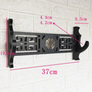 Wall Katana Support Sword Holder Wooden Wall Mount Multi-layer Stand Umbrella Rapier Shelf Display Support Weapon Bracket Holder
