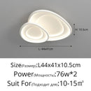 DecorBites™ LED Chandeliers White Chrome Kitchen Light Fixture Modern Home Lighting