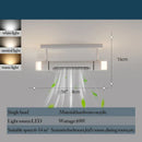 DecorBites™ Bladeless Ceiling Fan with Remote Control LED Light Fixture for Home Décor