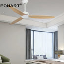 DecorBites™ 60" Modern DC Ceiling Fan with LED Light and Remote Control