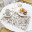 DecorBites™ Cotton Linen Meal Mat - Waterproof & Heat-insulating Kitchen Pad
