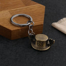 One Piece Keychain Luffy Ace Straw Hat Skull Logo Wanted Order Sanji Nami Robin Bag Keychain Character Toy Fan Gift