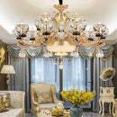 Crystal Pendant Chandelier 36-Head D152cm