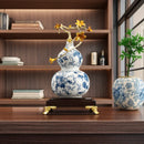 DecorBites™ Gourd Ornament Ceramic Handicrafts Home Decor Accessories