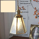 DecorBites™ Antique Glass LED Pendant Lamp, Adjustable Loft Kitchen Light Fixture