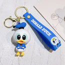 Disney Cartoon Anime Accessories Mickey Keychain Cute Minnie Keyring Student Bag Pendant Hanging Car Key Chain Couple Kids Gift
