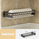 DecorBites™ Kitchen Wall Organizer Rack Utensil Drainer Storage Holder Shelves