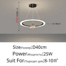 DecorBites™ LED Star Chandelier for Modern Living Room Bedroom Decor