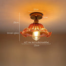 DecorBites™ Green Stripe Glass Pendant Lamp Fixture for Home Decor & Kitchen Lighting