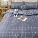 DecorBites™ Lattice Plant Geometric Pattern Bedding Set with Sheet Pillows