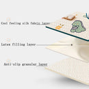 DecorBites™ Latex Cooling Mattress Cover & Pillowcase Set - Summer Cool Down Bed Pad