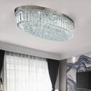 DecorBites™ Crystal Dining Room Ceiling Light Modern LED K9 Crystals Gold / Chrome